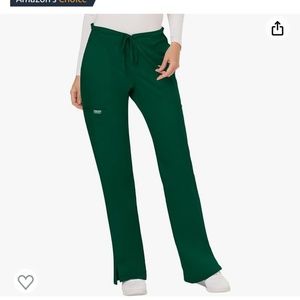 Hunter green nursing scrub pants size XL